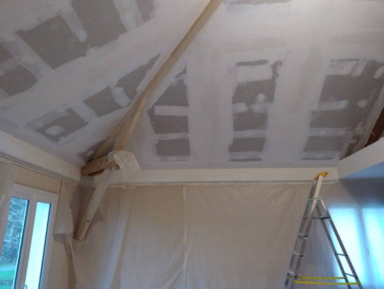 Renfort et modification de charpente