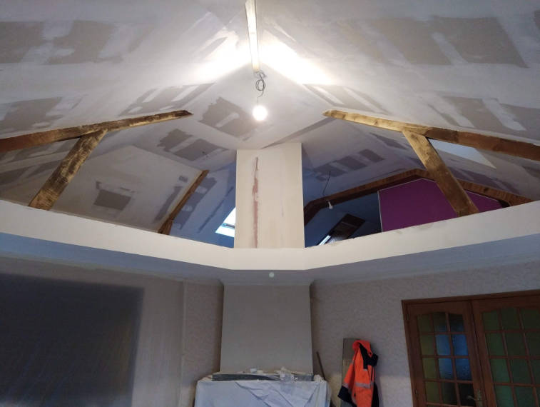 Renfort et modification de charpente