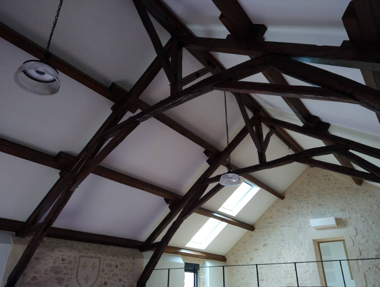 Renfort et modification de charpente