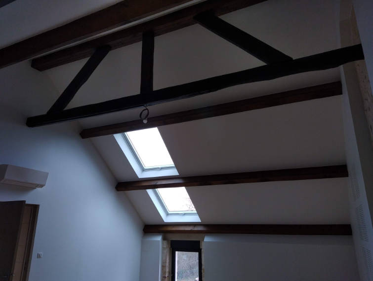 Renfort et modification de charpente