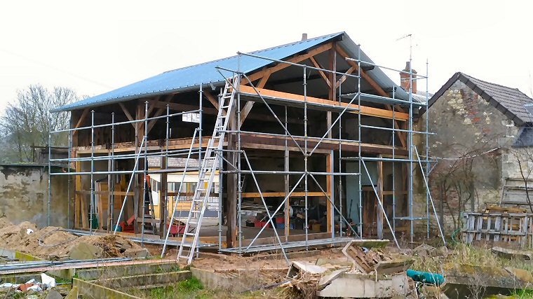 Restauration de charpente